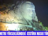 ATATÜRK MASKI 10.YIL MARŞI İLE AÇILDI