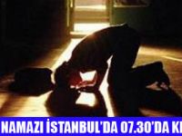 BAYRAM NAMAZ SAATLERİ