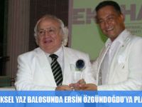 ERSİN ÖZGÜNDOĞDU'YA POYD'DAN PLAKET