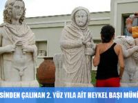 KOCAELİ MÜZESİNDEN ÇALINAN 2. YÜZ YILA AİT HEYKEL BAŞI MÜNİH'TE BULUNDU