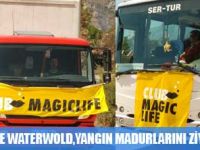 YANGIN MADURLARINI ZİYARET ETTİ