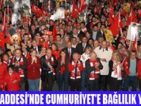 KADIKÖYDE CUMHURİYET ETKİNLİKLERİ