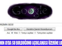 NASA AYDA SU BULDU GOOGLE LOGO OLDU