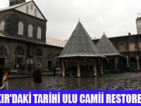 TARİHİ ULU CAMİ RESTORE EDİLİYOR