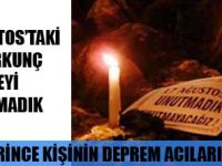 ONBİNLERİNCE KİŞİNİN DEPREM ACILARI TAPTAZE