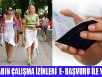 ÇALIŞMA İZNİ BAŞVURUSU İNTERNETTEN