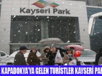 TURİSTLER KAYSERİ PARKI KEŞFETTİ