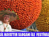 MERSİNDE TURUNÇGİL FESTİVALİ BAŞLADI