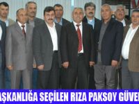 PAKSOY YENİDEN BAŞKAN