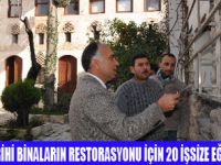 HATAYDA İŞSİZE RESTORASYON EĞİTİMİ