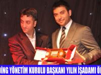 KEREM GÖĞÜŞ YILIN İŞADAMI ÖDÜLÜ ALDI