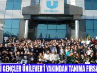 ÜNİVERSİTE ÖĞRENCİLERİ UNİLEVERDE