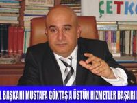 MUSTAFA GÖKTAŞA ÜSTÜN HİZMET ÖDÜLÜ