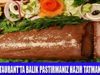 BALIK PASTIRMASI AFRODİTDE YENİR