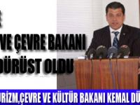 KEMAL DÜRÜST  KKTC TURİZM BAKANI OLDU