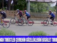 KEMERDE TURİSTLERİN BİSİKLET KEYFİ