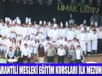 LİMAK AKADEMİ İLK MEZUNLARINI VERDİ