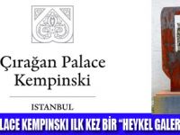 ÇIRAĞAN OTEL BAHÇESİNDE HEYKEL SERGİSİ