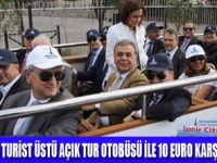 İZMİRDE TURİST OTOBÜSLERİ SEFERDE