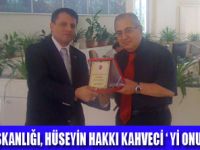 KAHVECİYE BİR ÖDÜL DAHA