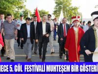 GÖL KENARINDA MUHTEŞEM GÖSTERİ