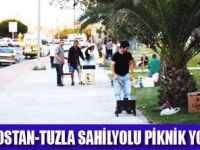 SAHİLYOLUNDAN PİKNİK MANZARALARI