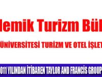 AKADEMİK TURİZ BÜLTENİ YAYINLADI