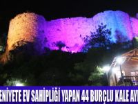 44 BURÇLU KOZAN KALESİ AYDINLATILIYOR