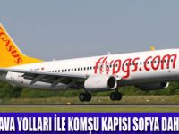 PEGASUS HAVA YOLLARI SOFYAYA UÇUYOR