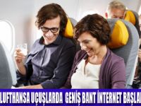 LUFTHANSA İNTERNET HİZMETİ VERİYOR