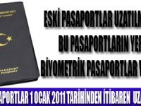 ESKİ TİP PASAPORTLAR UZATILMAYACAK