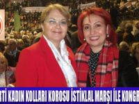 KADINLARDAN İSTİKLAL MARŞI KOROSU