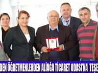 ÖĞRETMENLERDEN TEŞEKKÜR PLAKETİ