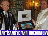 MARTTİ AHTİSAARİYE FAHRİ DOKTORA