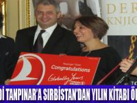 TANPINARA YILIN KİTABI ÖDÜLÜ VERİLDİ