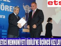 ETSTURA  TÜKETİCİ MEMNUNİYET ÖDÜLÜ