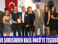 OTEDTEN HALİL ÖNCÜYE TEŞEKKÜR