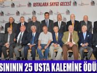 USTALARA SAYGI GECESİ