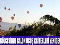 BALON UÇUŞ LİMİTLERİ DEĞİŞTİ