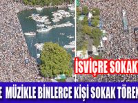 SOKAK PARTİSİNDE  MÜZİKLE ÇOŞTULAR