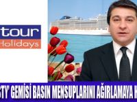 DEV CRUISE GEMİSİ KARAKÖYDE