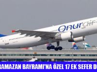 ONUR AİR'DEN BAYRAM İÇİN 6 BİN EK KOLTUK