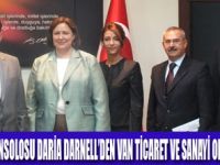 KONSOLOS DARİA DARNELLDEN ZİYARET