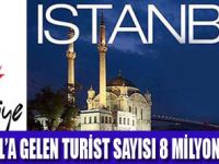 İSTANBULA GELEN TURİST SAYISI ARTIYOR