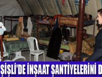 SARIGÜL ŞANTİYELERİ DENETLEDİ