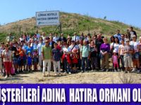 LİMAK HATIRA ORMANINA ON BİN FİDAN