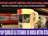 HOTSTOP,METRO İSTASYONLARINDA