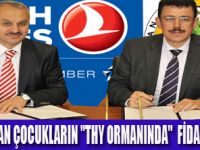 THY ÇOCUKLAR İÇİN FİDAN DİKİYOR