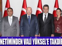 TUTAP VALİ YÜKSELİ  ZİYARET ETTİ