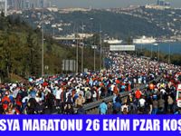 AVRASYA MAROTONU 26 EKİM'DE